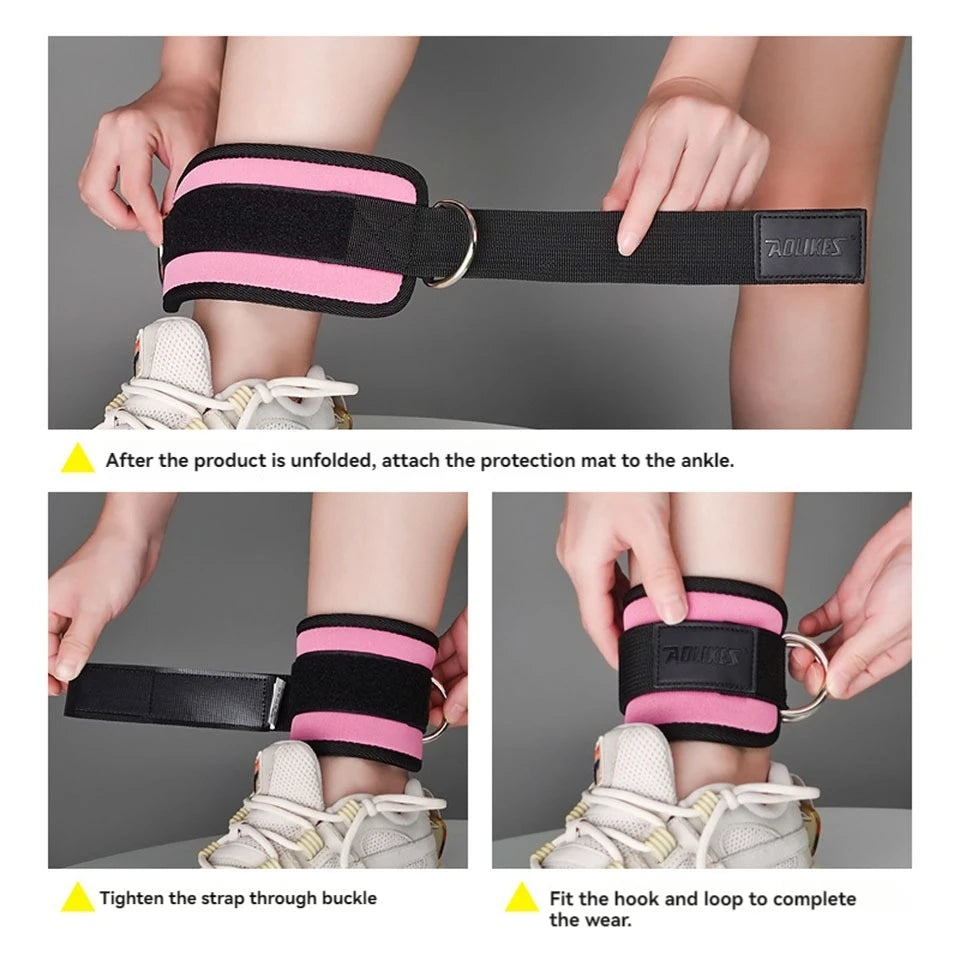 PinkFlex BootyBandPro Adjustable Ankle Straps