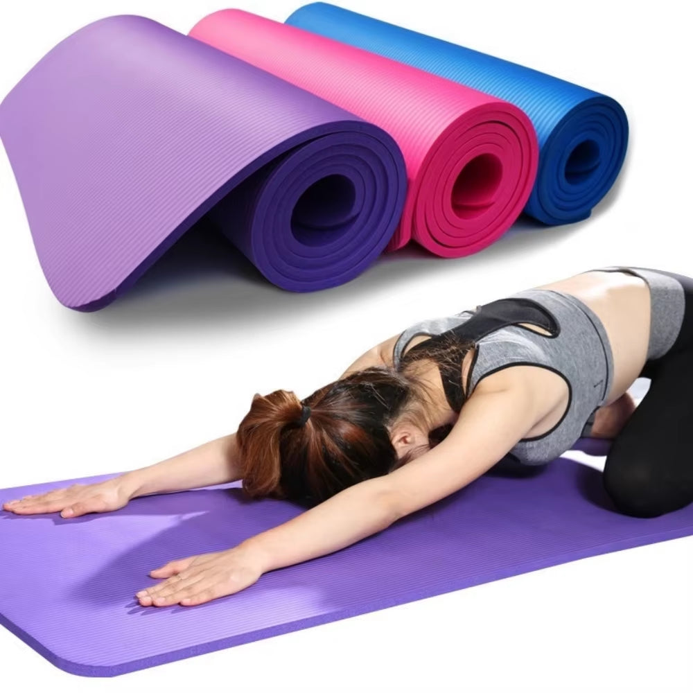 PinkFlex FlowGrip EVA Comfort Yoga Mat