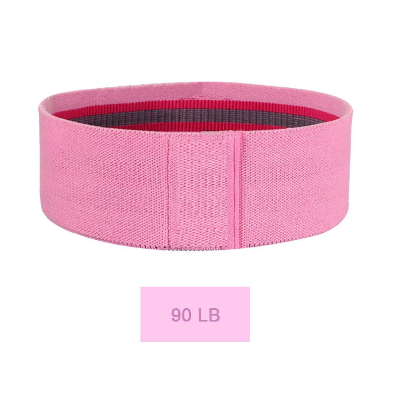 PinkFlex GluteLoop Squat Resistance Band