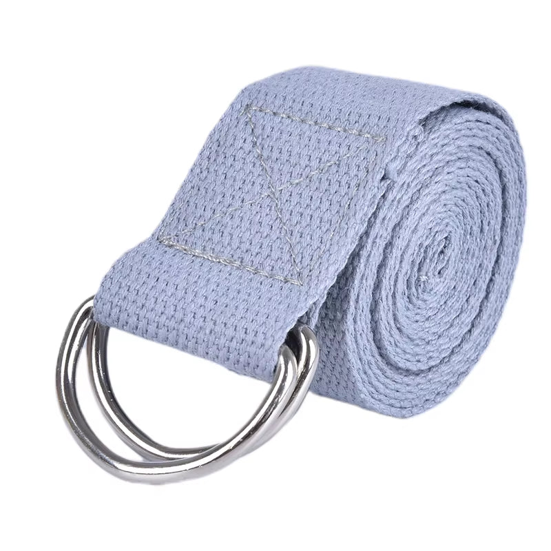 PinkFlex StretchEase Printed Yoga Strap